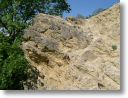 Felsklippe aus der Jurazeit